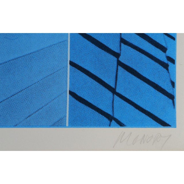 Jacques monory (1924-2018) girl at the window, 1976 original screenprint (workshop arcay) signed in pencil on bfk rives...