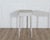 Light Gray Swedish Painted Console Table with Drawer, circa 1880 For Sale - Image 8 of 11
