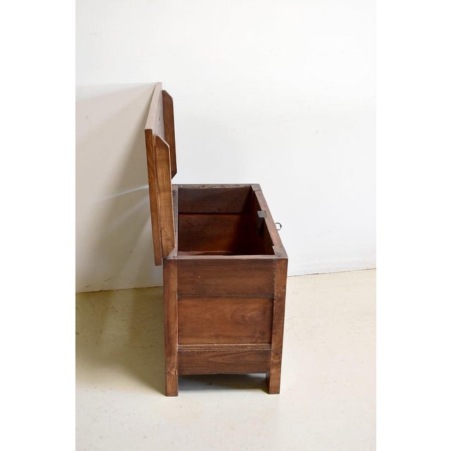 Small 19th Century Ash Chest For Sale - Image 11 of 14