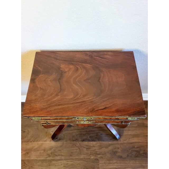 French Charles X Period Sewing Work Table, Early 19th Century For Sale - Image 9 of 12