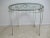 Vintage Round Iron Outdoor Dinette Table For Sale - Image 11 of 11