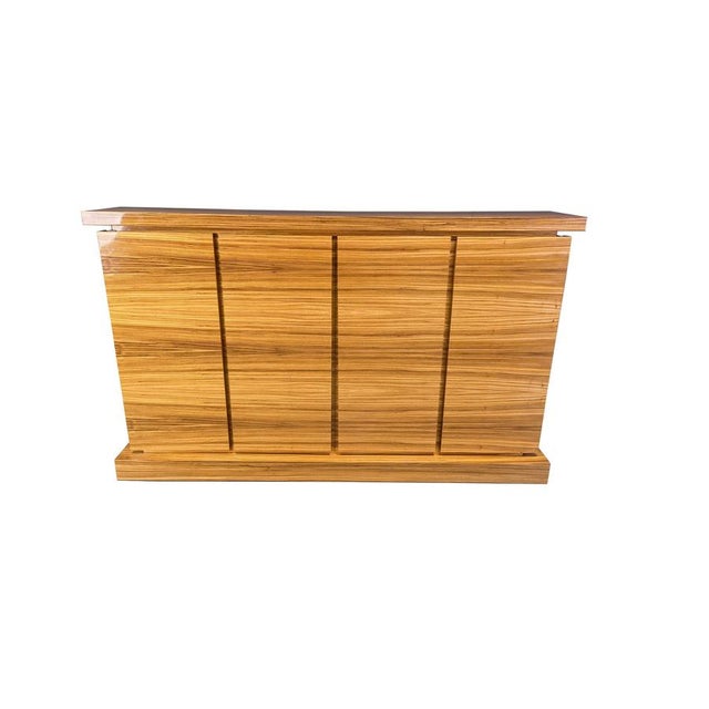 Wood Wooden Highboard by Aform, 1970s For Sale - Image 7 of 14