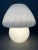 Vintage mushroom lamp with a swirl effect. Glass in perfect condition. A lovely effect when lit. Height: 26cm. Diameter:...