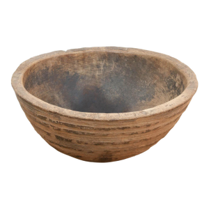 Sculptural African Hardwood Bowl