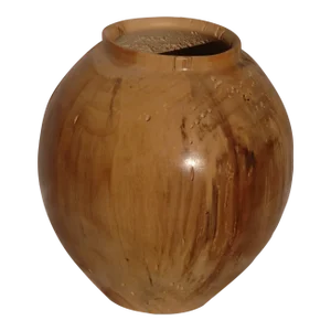 Aspen Wood Vase Hand Made From Colorado Aspen