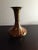 This is a STUNNING VTG Solid Brass 7" Fluted Vase Made in India. Procured during personal travel BOX 22