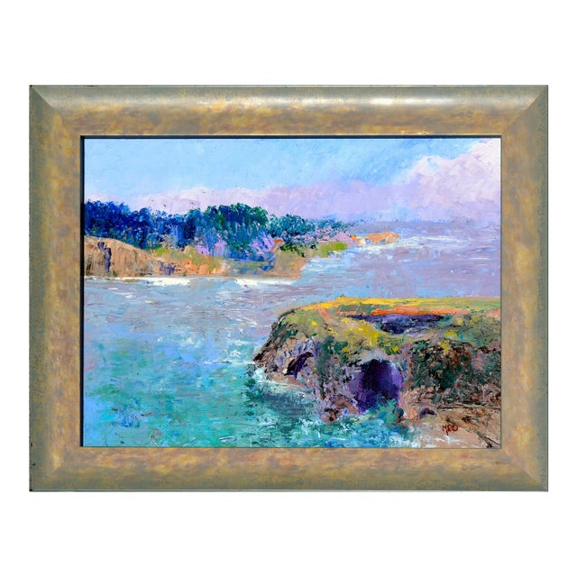 California Coast Landscape by Muriel Goodfield For Sale