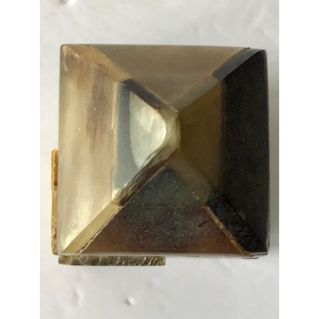 1960s Vintage Tessellated Horn Obelisk For Sale - Image 5 of 6