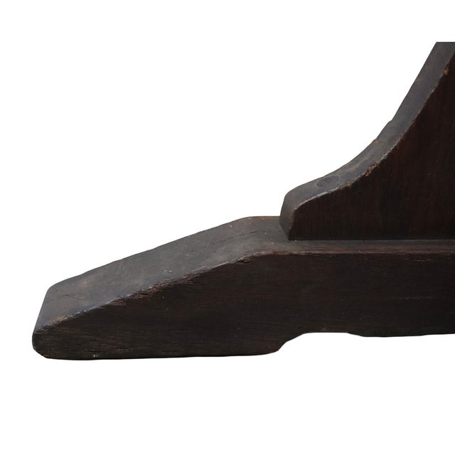 1920s Arts & Crafts L & Jg Stickley Mission Oak Coat Rack Signed C1920 For Sale - Image 5 of 9