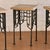Iron and Stone Side Table For Sale - Image 5 of 5