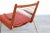 Red Danish Modern Boomerang Chair by Peter Hvidt and Orla Molgaard-Nielsen For Sale - Image 8 of 10