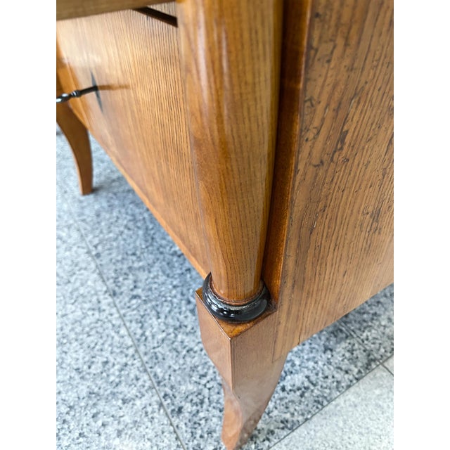 19th Century Biedermeier Elm Chests of Drawers - A Pair For Sale - Image 17 of 17