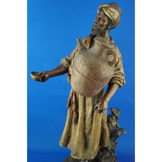 Sculpture of Man in Terracotta by Friedrich Goldscheider for Goldscheider, Austria, Late 1800s For Sale - Image 12 of 18