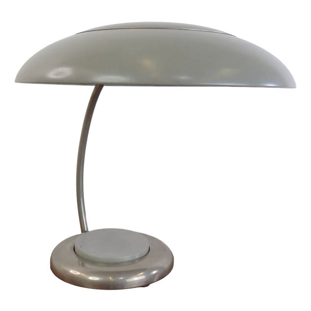Bauhaus Table Lamp from VEB Leuchtenbau Lengefeld, 1960s For Sale