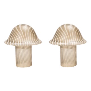 Zebra Lamps from Peill and Putzler, Germany, 1970s, Set of 2 For Sale