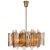 Crystal Glass Chandelier & Wall Lights by J.T. Kalmar, Set of 3 For Sale - Image 11 of 14