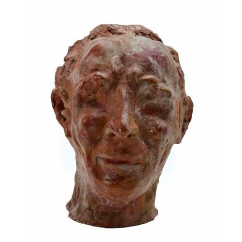 Sirio Pellegrini, Portrait Sculpture, 1960s, Terracotta For Sale - Image 4 of 6