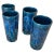 Glasses in Ceramic Blue in the style of Aldo Londi, Italy, 1960s, Set of 4 For Sale - Image 9 of 9