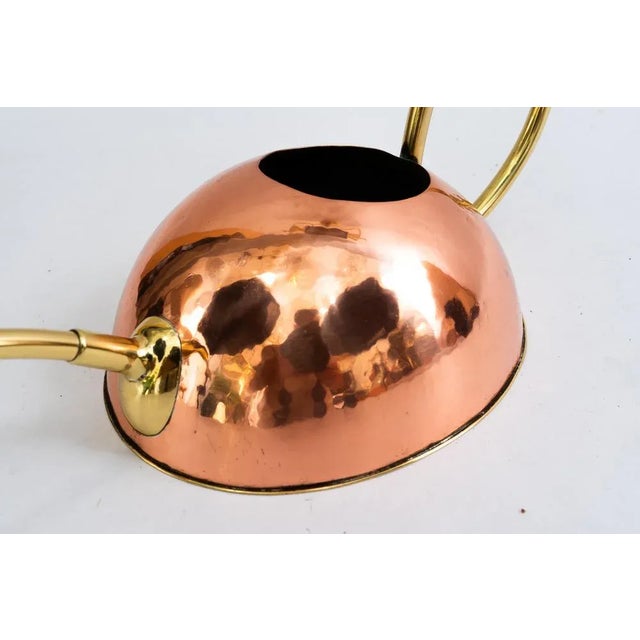 Copper and Brass Can, Vienna, Austria, 1960s For Sale - Image 6 of 10