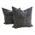 Aerin Collection for Lee Jofa Custom Silk Velvet 20" Pillows - A Pair For Sale