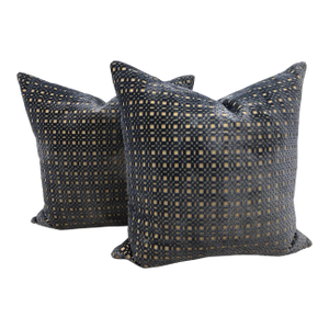 Aerin Collection for Lee Jofa Custom Silk Velvet 20" Pillows - A Pair