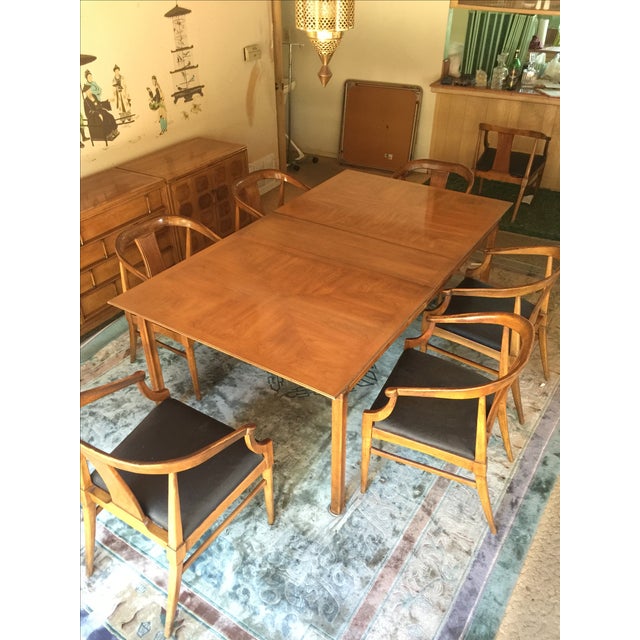 Thomasville Vintage MidCentury Dining Set Chairish