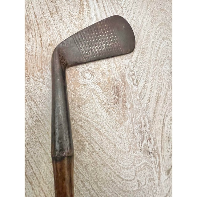 Antique Golf Club Hand Forged Tom Stewart of St. Andrews, Scotland. For Sale - Image 4 of 8