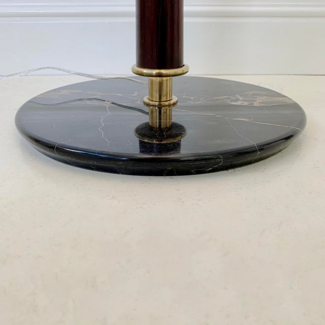 Textile Mid-Century Floor Lamp from Stilnovo, Italy, 1950s For Sale - Image 7 of 16