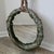 Hollywood Regency Regency LaBarge Italian Patinated Tole Wreath Bow Metal Wall Mirror For Sale - Image 3 of 14