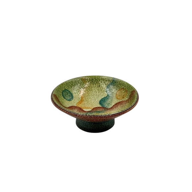 Futurist Ceramic Vide Poche, Iama Albisola Italy 1930s For Sale - Image 4 of 14