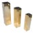 Brass Vases by Carlo Giorgi for Bottega Gadda, 1960s, Set of 3 For Sale