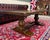 Wood Antique French Farmhouse Coffee Table Bench Baluster Pedestal Oak c.1930s For Sale - Image 7 of 17