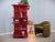 Mid-Century Modern Vintage Italian Red Lacquered Wood Bookshelf, 1960s For Sale - Image 3 of 14