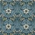 Morris & Co. Woodbell & Anemone Wallpaper in Indigo- a sample For Sale