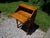 Vintage Solid Maple Slant Top Writing Desk Drop Front Secretary Desk For Sale - Image 4 of 18