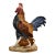 19th Century French Barbotine Rooster Vase by Louis Carrier-Belleuse For Sale