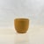 Modern 1960s Impeccable Mustard or Ochre Glazed Ceramic Planter by Gainey Ceramics For Sale - Image 3 of 9