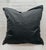 Tuxedo Ruffle Accent Taffeta Pillow Cover For Sale - Image 4 of 4