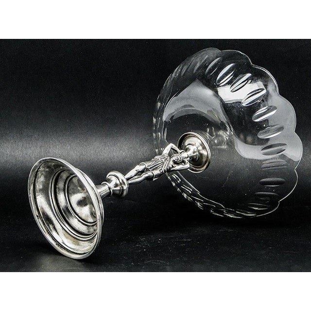 Silver 19th Century Austro-Hungarian Silver Fruit Platter For Sale - Image 8 of 13