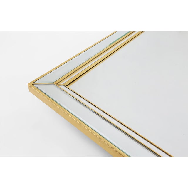 Large Hollywood Regency Style Mirror, 1980 For Sale - Image 9 of 15