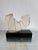 Brazilian Modern Transparent Lucite Sculpture on Black Base, 1980s For Sale - Image 4 of 17