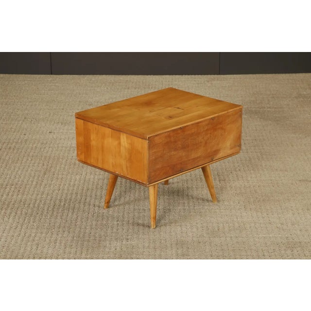 Brown Paul McCobb for Winchendon Planner Group Nightstand / End Table, 1950s, Signed For Sale - Image 8 of 18