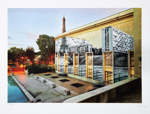 JR, Palais de Tokyo, Lithograph