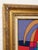 Vintage Abstract Cubist Portrait Needlepoint Framed Wall Art For Sale - Image 4 of 5