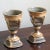 Brown Mid-Century Modern Brutalist Studio Pottery Goblets -- a Pair For Sale - Image 8 of 12