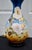 Antique Japanese Satsuma Vase Lamp Meiji Painted Porcelain Gold Bird Flower For Sale - Image 4 of 17