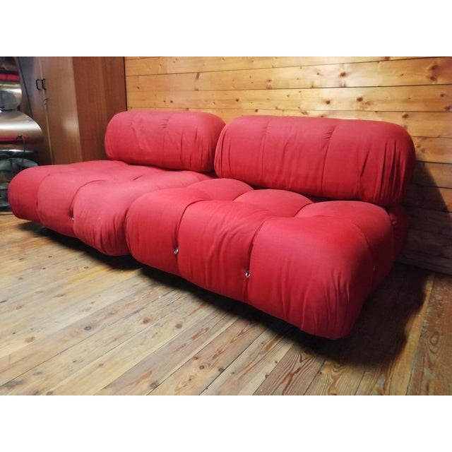 Mid-Century Modern Camaleonda Modular Sofa by Mario Bellini for C&b, Italy, 1970s, Set of 4 For Sale - Image 3 of 17