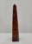 Abstract Polished Carnelian Druzy Agate Crystal Healing Obelisk Tower 8 3/4" For Sale - Image 3 of 13