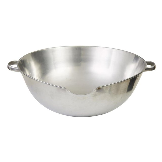 Mid-Century Stainless Steel Bowl, 1960s For Sale - Image 6 of 6