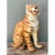 Late 20th Century Vintage Italian Ceramic Tiger Statue For Sale - Image 5 of 12